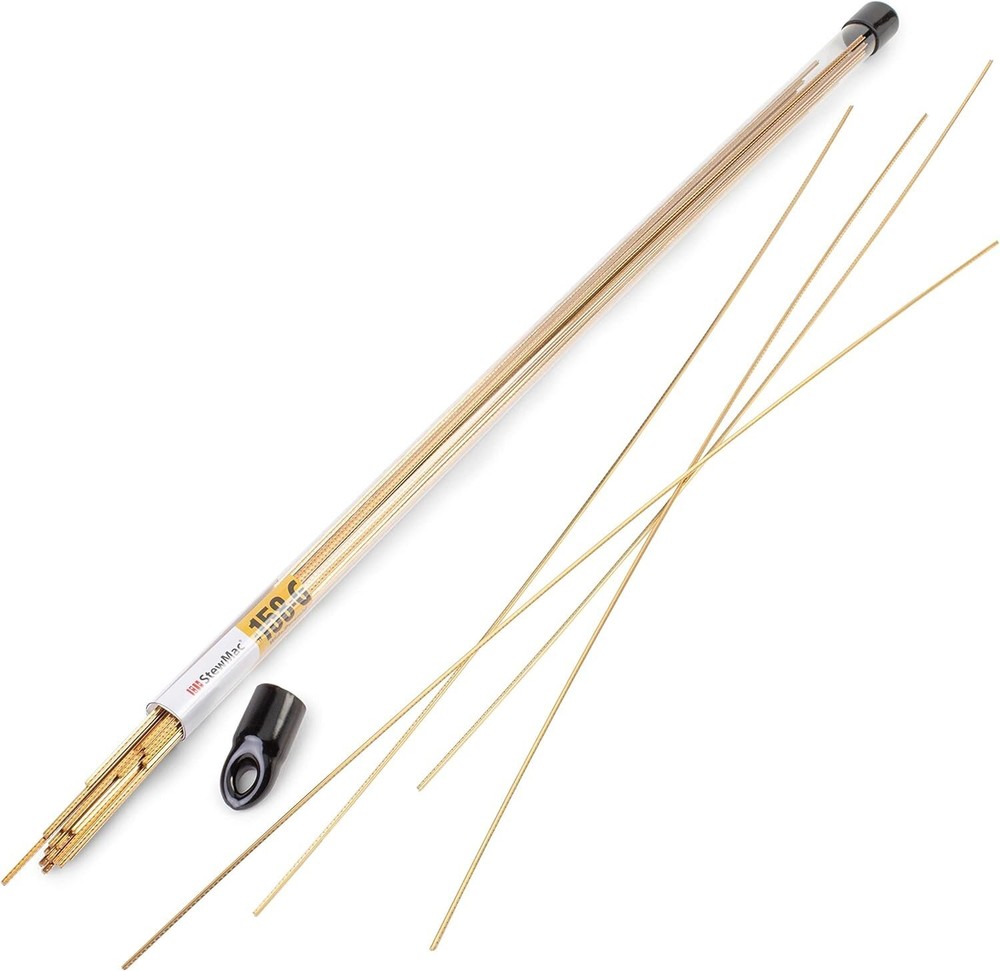 StewMac Gold Fretwire, Medium/Medium, 76-foot pack (1lb)