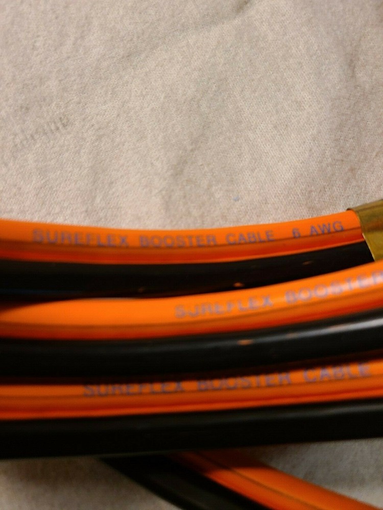 Battery jump start cables heavy duty