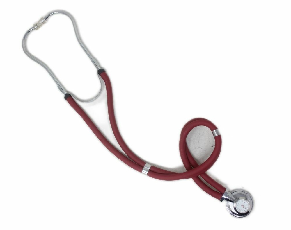 EVERDIXIE CLOCK SPRAGUE STETHOSCOPE - BURGUNDY