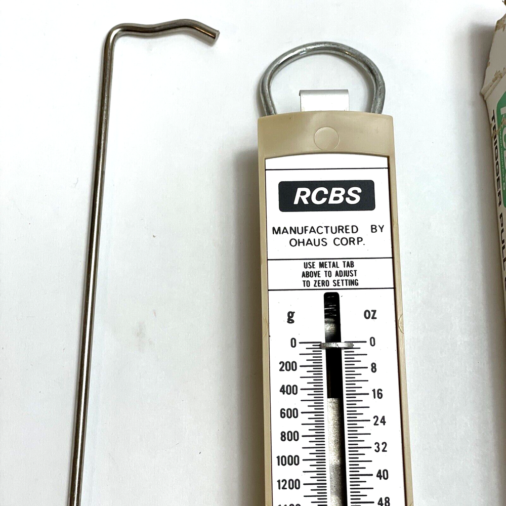 RCBS Omark Industries Precisioneered Trigger Pull Gauge Vintage