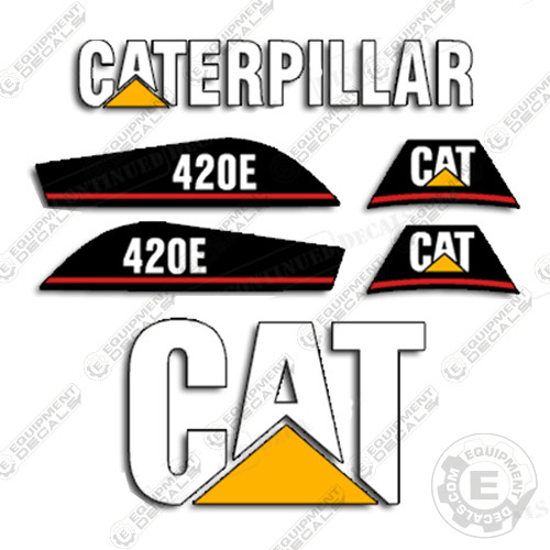 Fits Caterpillar 420 E Backhoe Equipment Decals