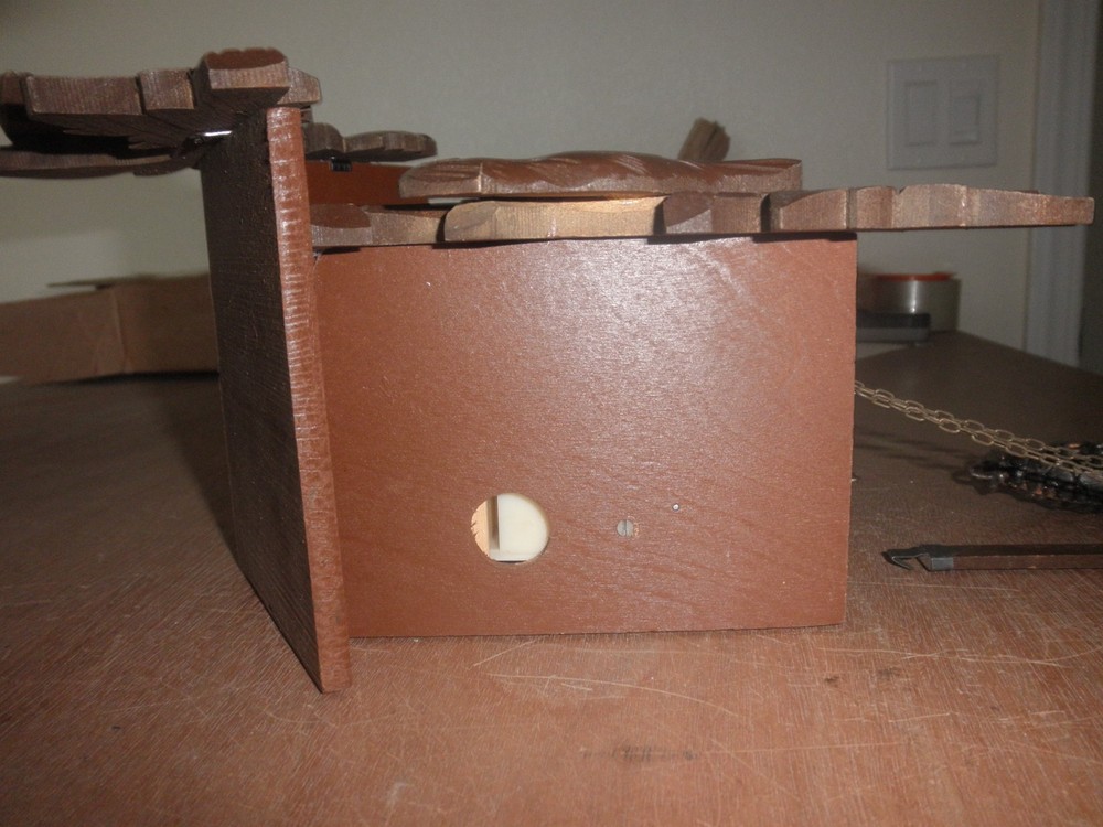 Cuckoo Clock German Black Forest working 1 Day CK3184B