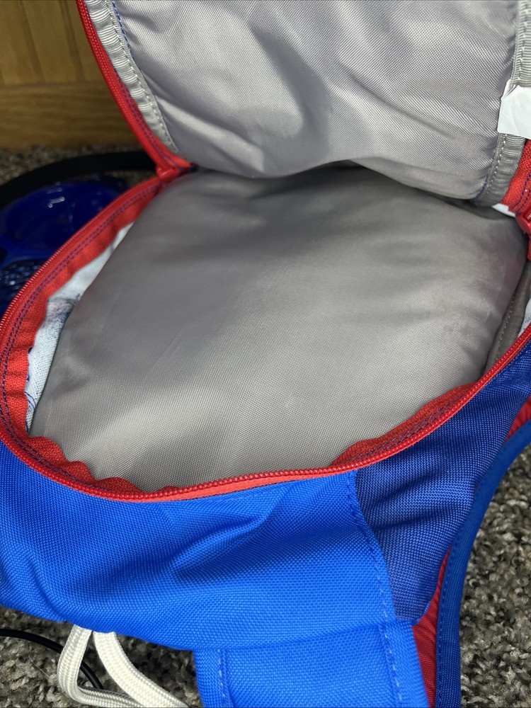 Camelbak Hydrobak 50 oz, Blue/Red Hydration Pack 1.5L, w/ Bladder