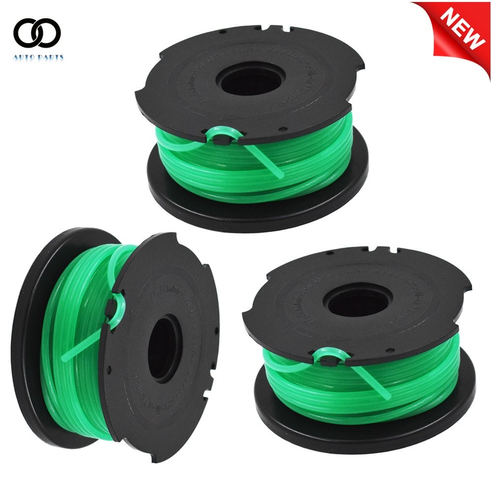 For Black & Decker SF-080 Auto Feed String Trimmer Spool Line Replacement 3 Pack