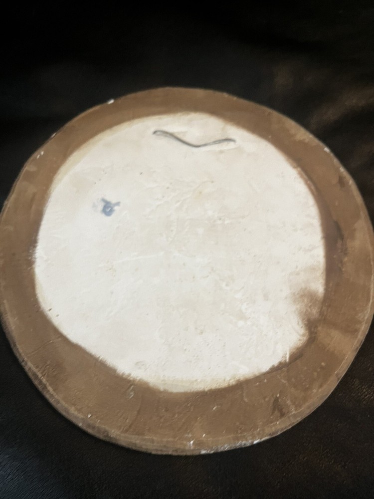 Vintage HTF Virgo Hanging Plaster Plaque