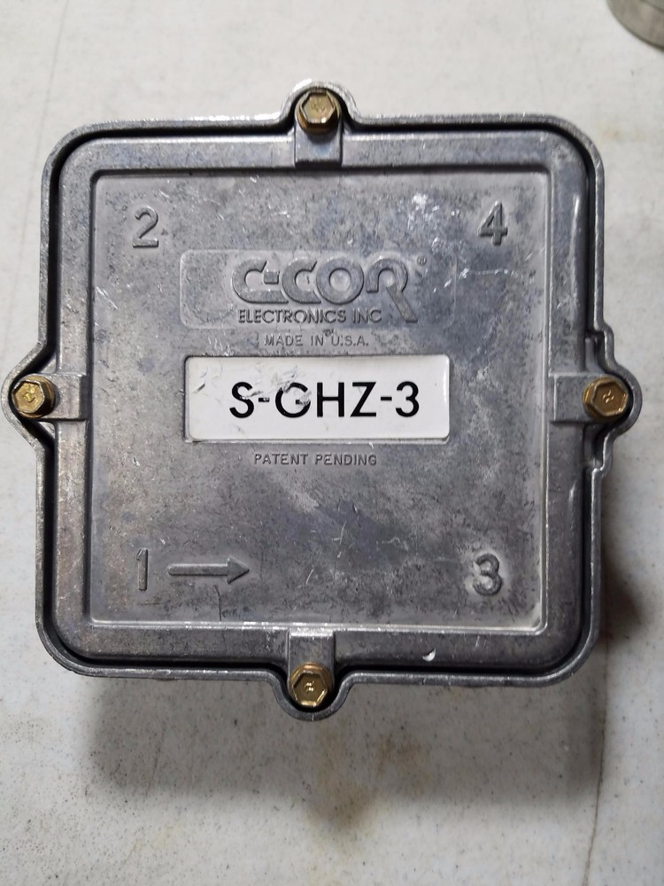 C-COR Feeder Line Equalizer S-GHZ-3