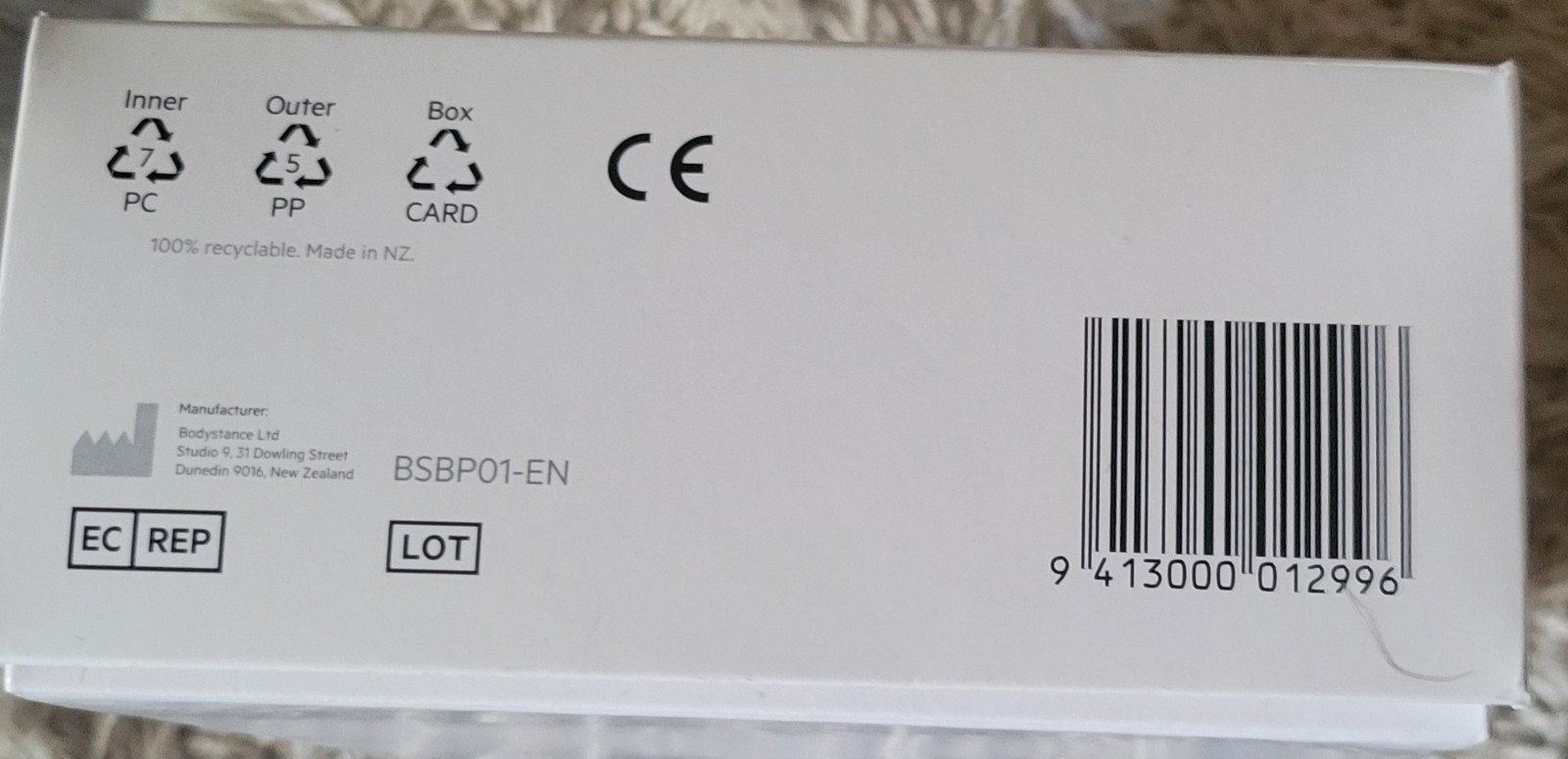 BodyStance Backpod posture correction & Back Pain Relief OPEN BOX