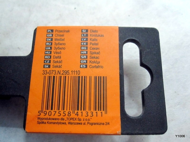 33-073 NEO TOOLS-Cold chisel