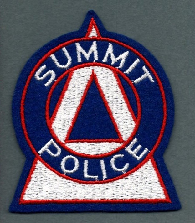 Summit Illinois Police Patch - Felt