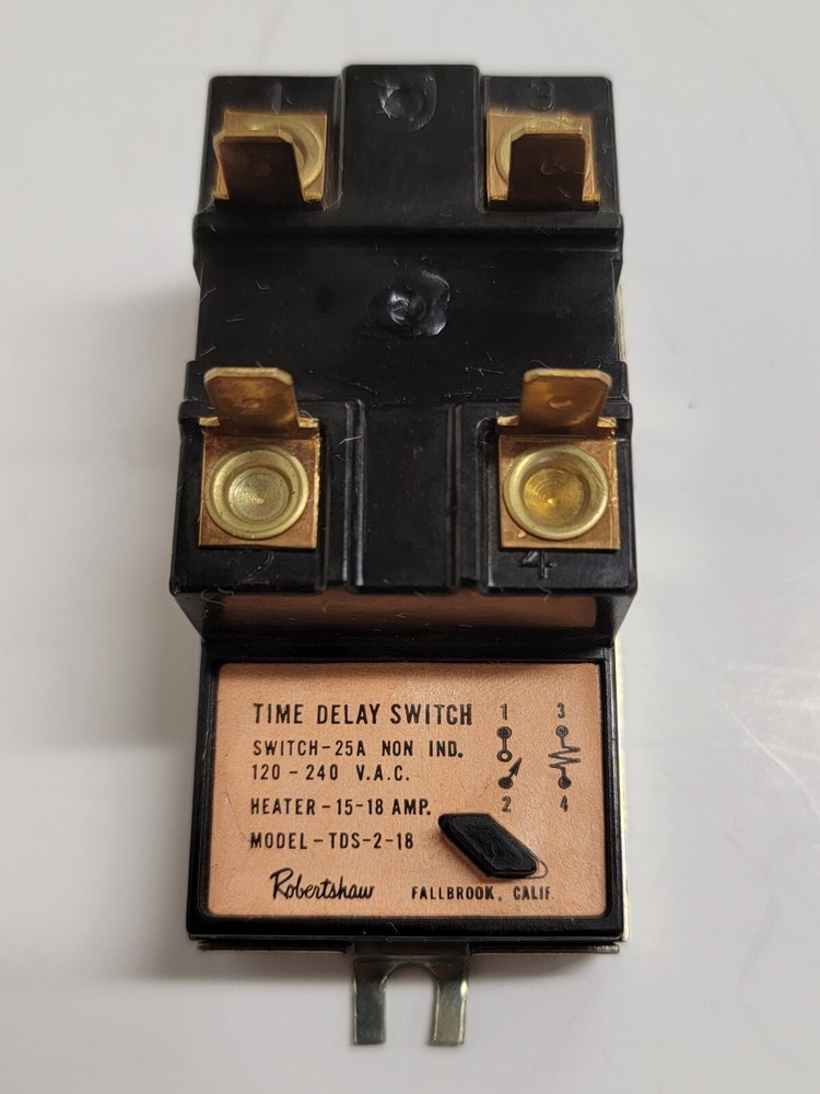 ROBERTSHAW TIME DELAY SWITCH TDS-2-18.