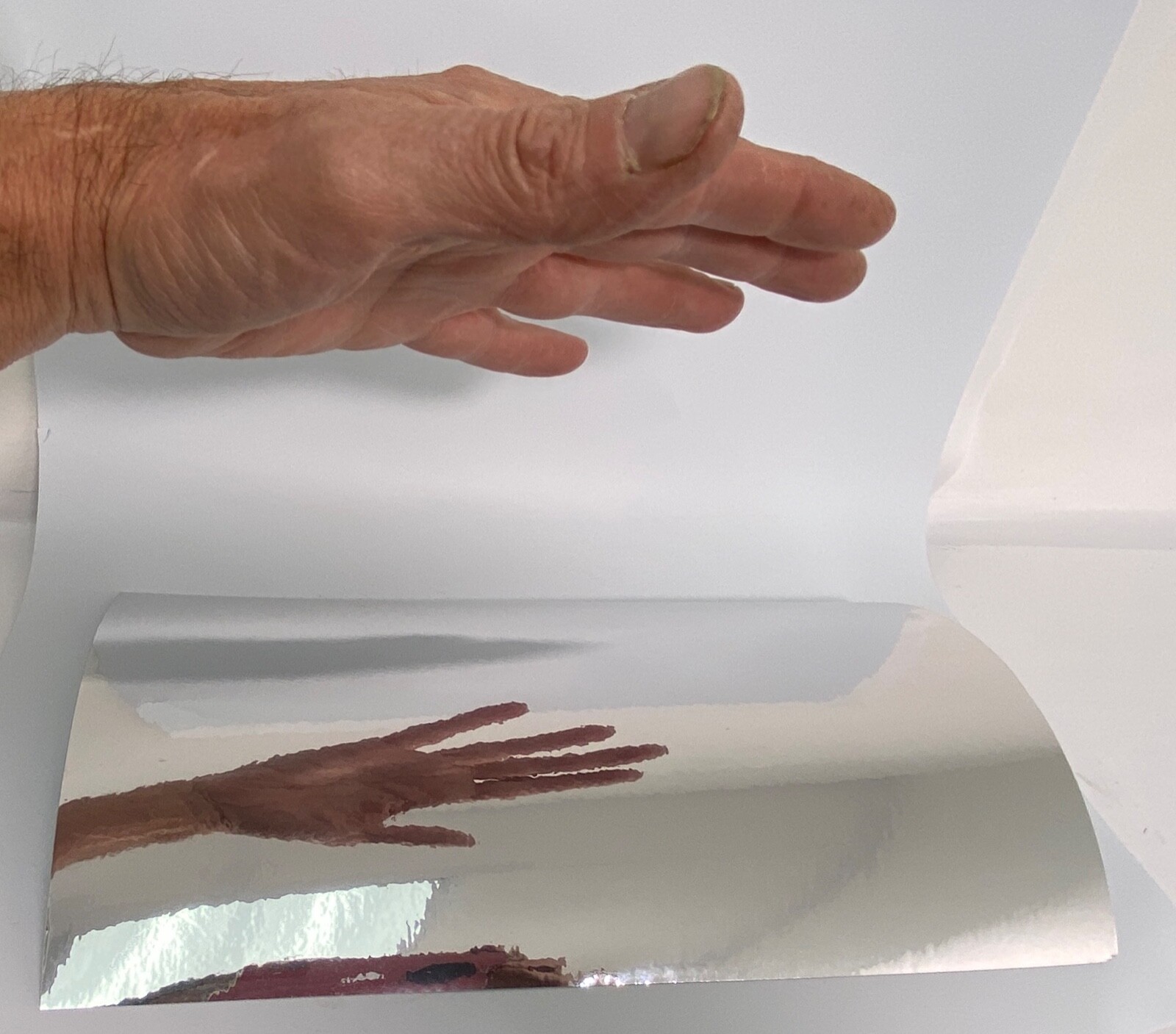 Sheets of CHROME Sign Vinyl, Pick Color and Size, LongLife POLYCHROME Mirror