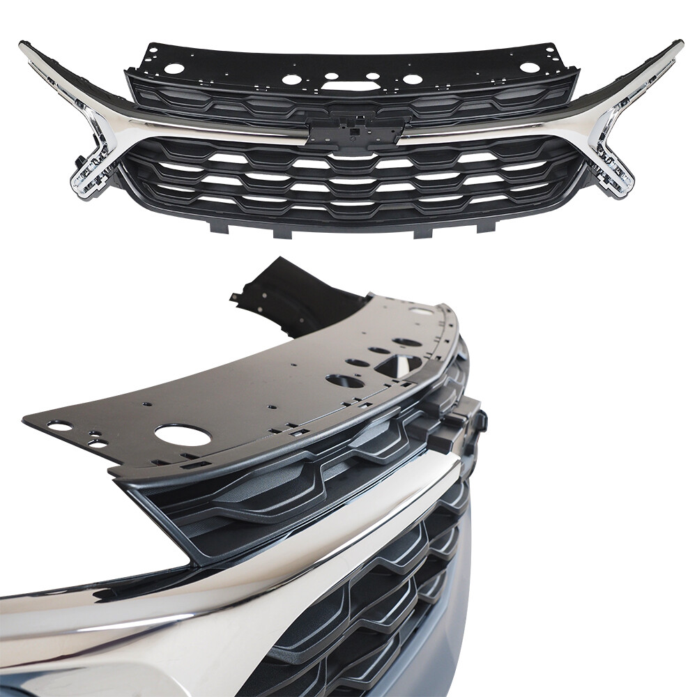 Front Bumper Cover Grille Assembly Kit Complete For Chevy Trax LS LT 2024-2025