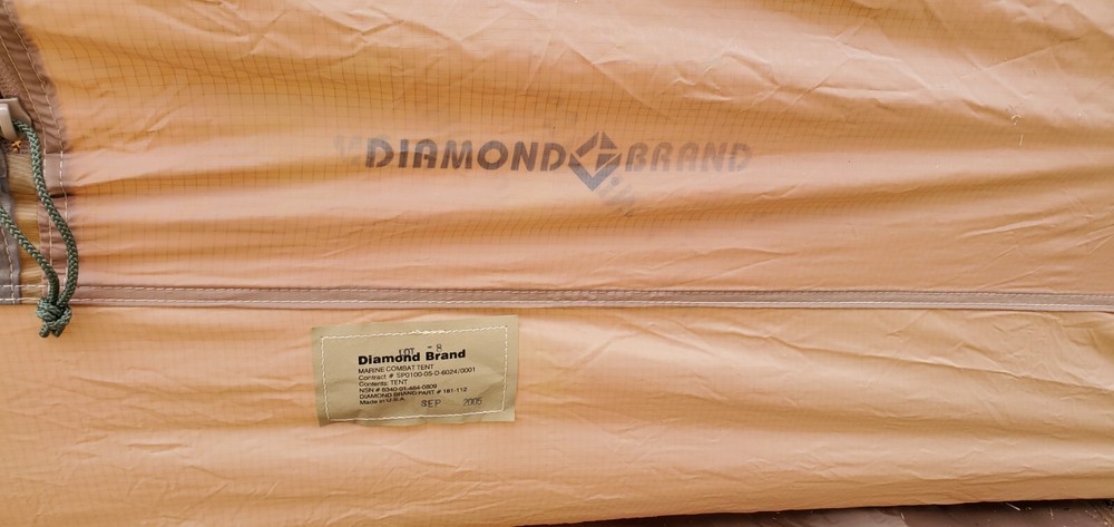 USMC 2 Two Man Combat Tent Eureka/ Diamond Brand Complete