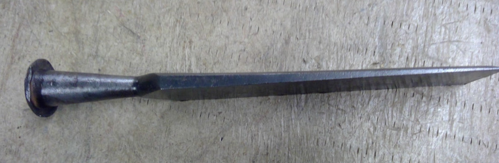 Vintage T.H. Witherby 1-1/2” Wide Beveled Edge Socket Chisel