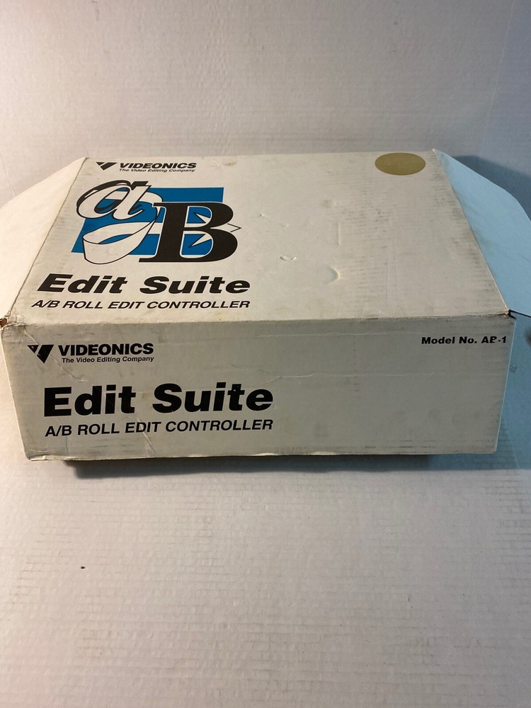 Videonics Edit Suite A/B Roll Edit Controller Model No. AB-1 New But Not Tested