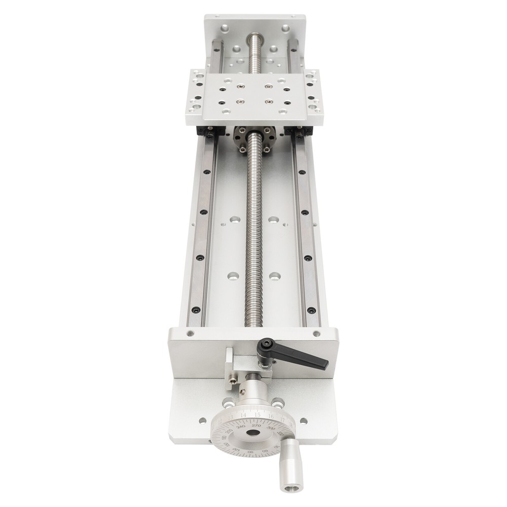 Precision Guide Rail, Manual Sliding Table 400mm, Linear Slide Guide Rail