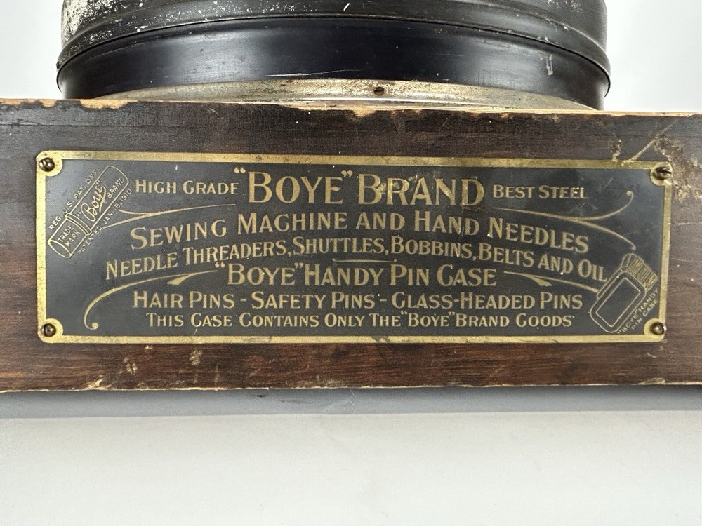 Boye Needle Display Cabinet