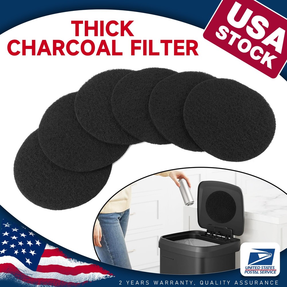 Kitchen Compost Bin Pail Replacement Filter Countertop Home Bucket Refill Sets