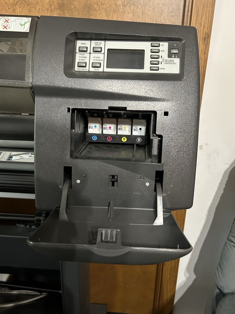 HP DesignJet 1050c Large Format Color Plotter