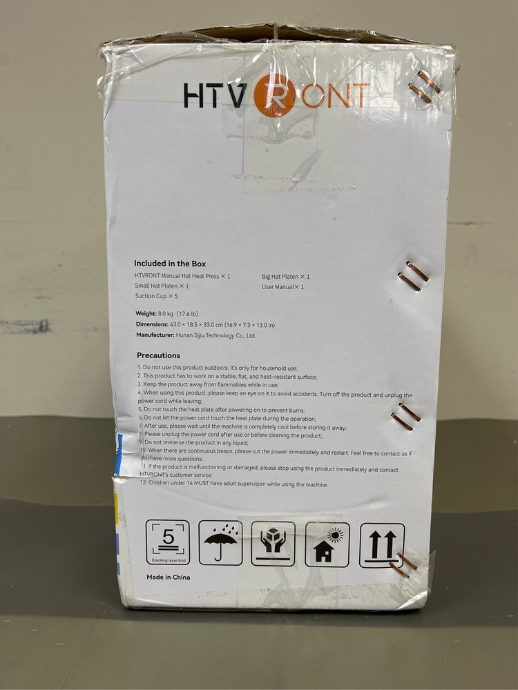 HTVRONT Hat Press Machine - Hat Press Heat Machine for Caps with 2 Platens & C 3