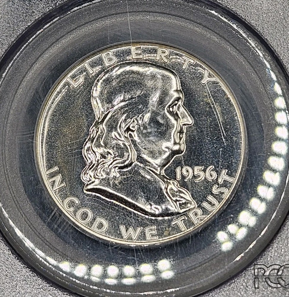1956 (Type 1) Franklin Half Dollar Proof | PCGS PR66