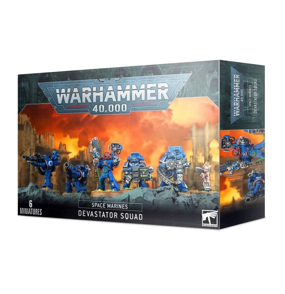 Warhammer 40k: Space Marine Devastator Squad