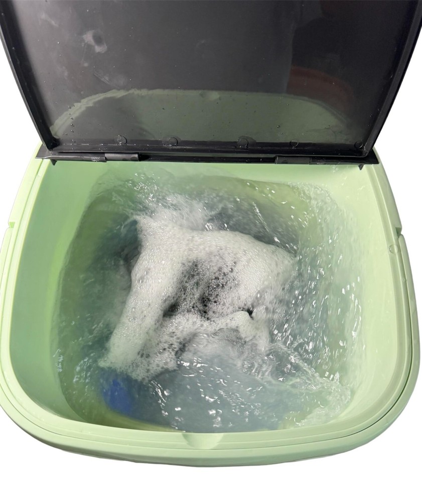 15L Foldable Portable Mini Washer, Small washing Machine for Small clothes