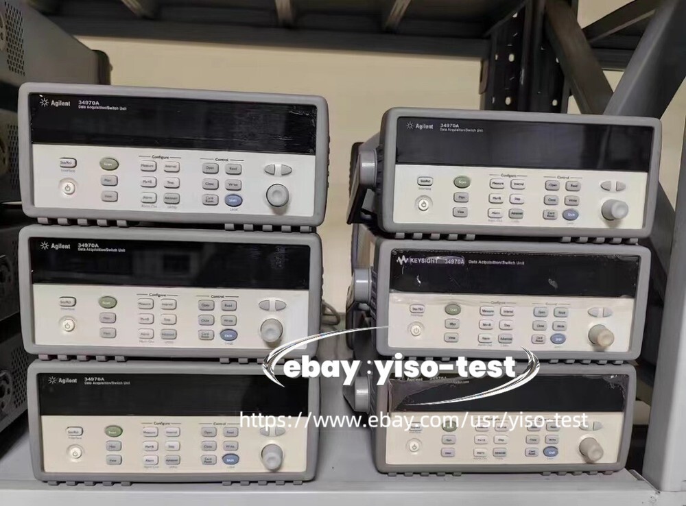 Keysight Agilent 34970A Data Acquisition Switch /Good function #$