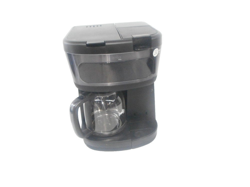 bella PRO MultiBrew 12-Cup Drip & Single-Serve Coffee Maker - Black read