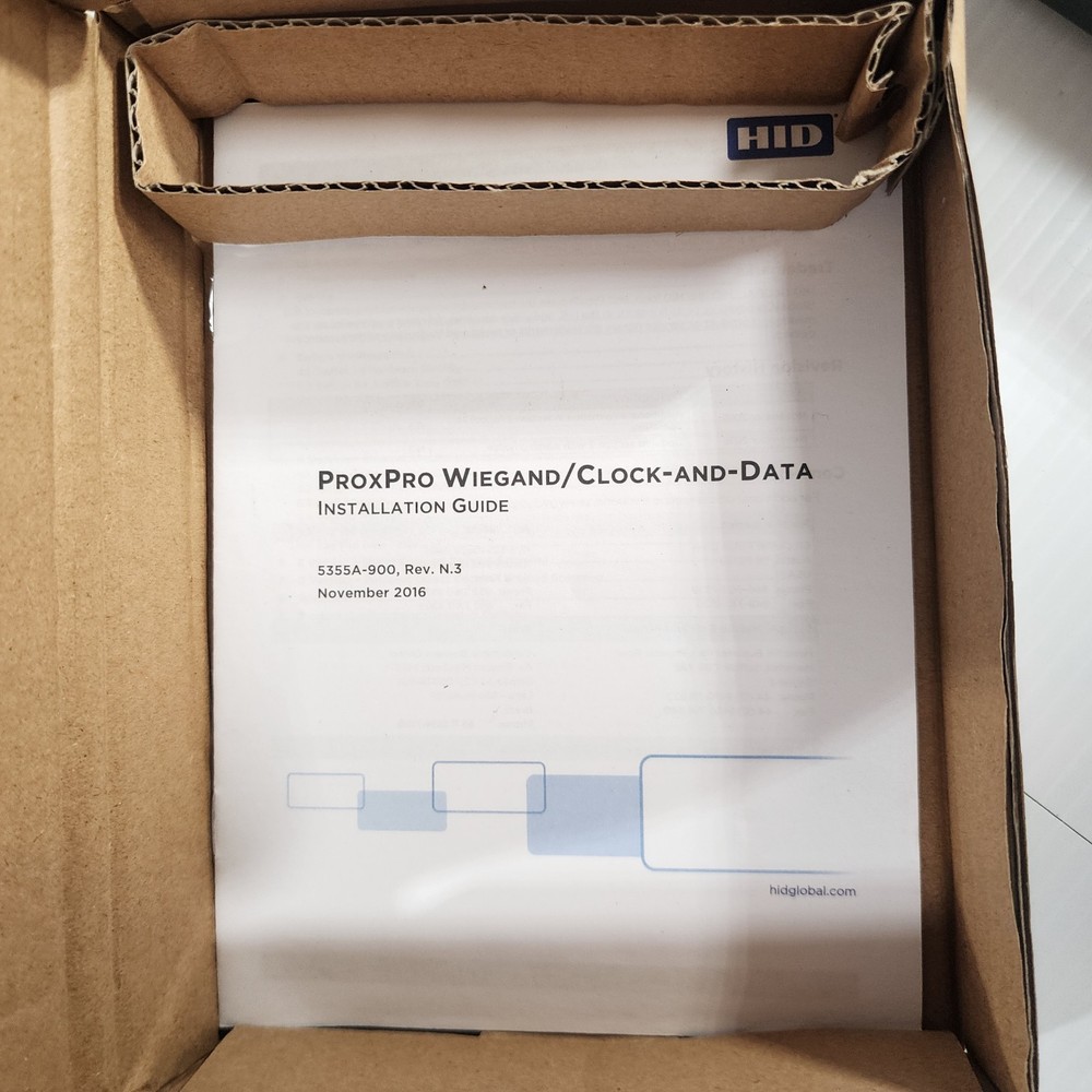 READ HID 5355AGK14 ProxPro with Keypad Access Control Reader Gray - Assa Abloy