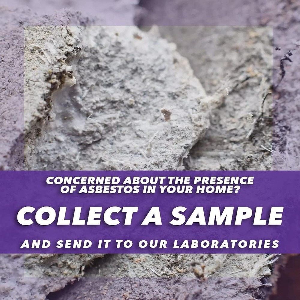 Asbestos Kit - Quick 2 Sample Collection with Expert Consultation, 3-5 Days