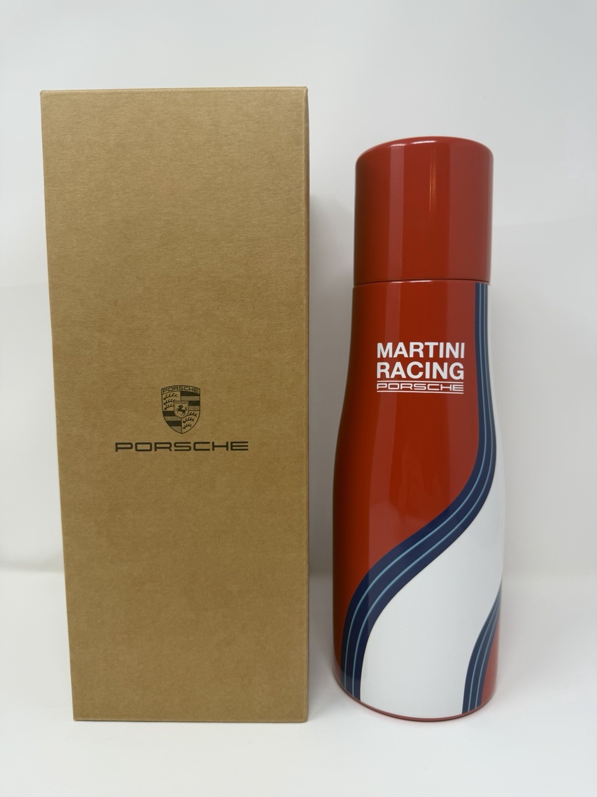 Porsche Martini Racing Thermal Bottle Genuine WAP0506200PTHF Free Same Day Ship