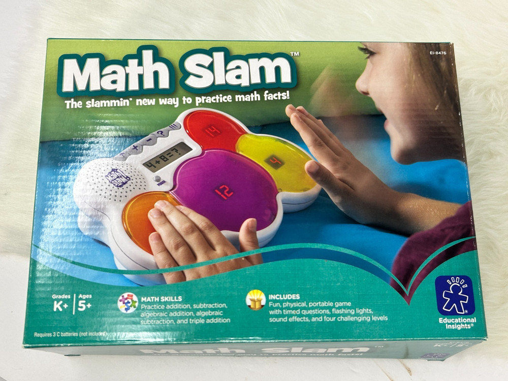 Math Slam Educational Insights COMPLETE TESTED