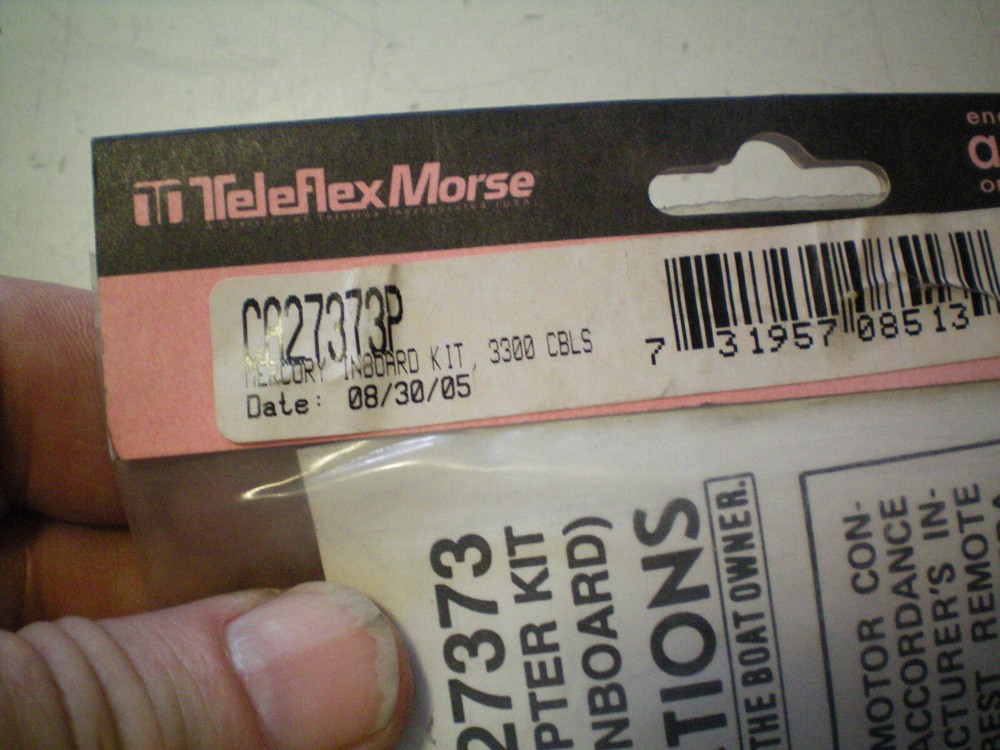 TELEFLEX #CA27373P ADAPTER KIT , FREE FREIGHT