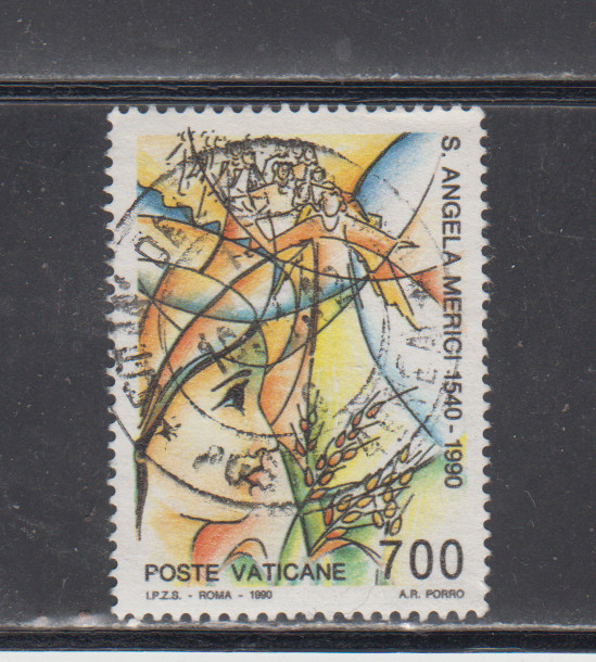 VATICAN :  1990 - USED  - SCOTT #  850