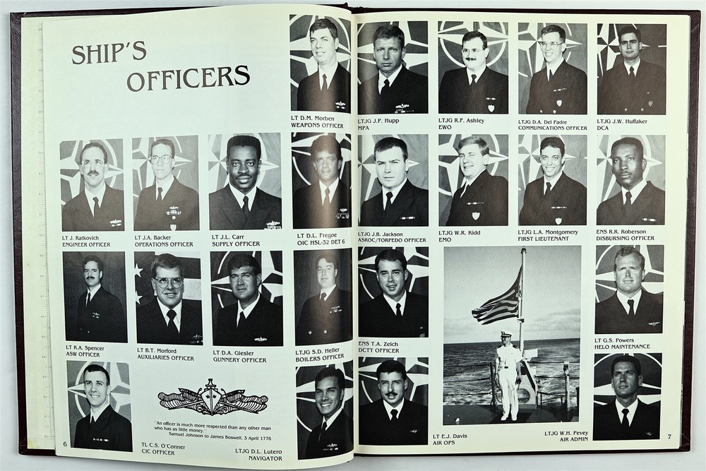 USS Pharris (FF-1094) 1991 North Atlantic Deployment Cruise Book