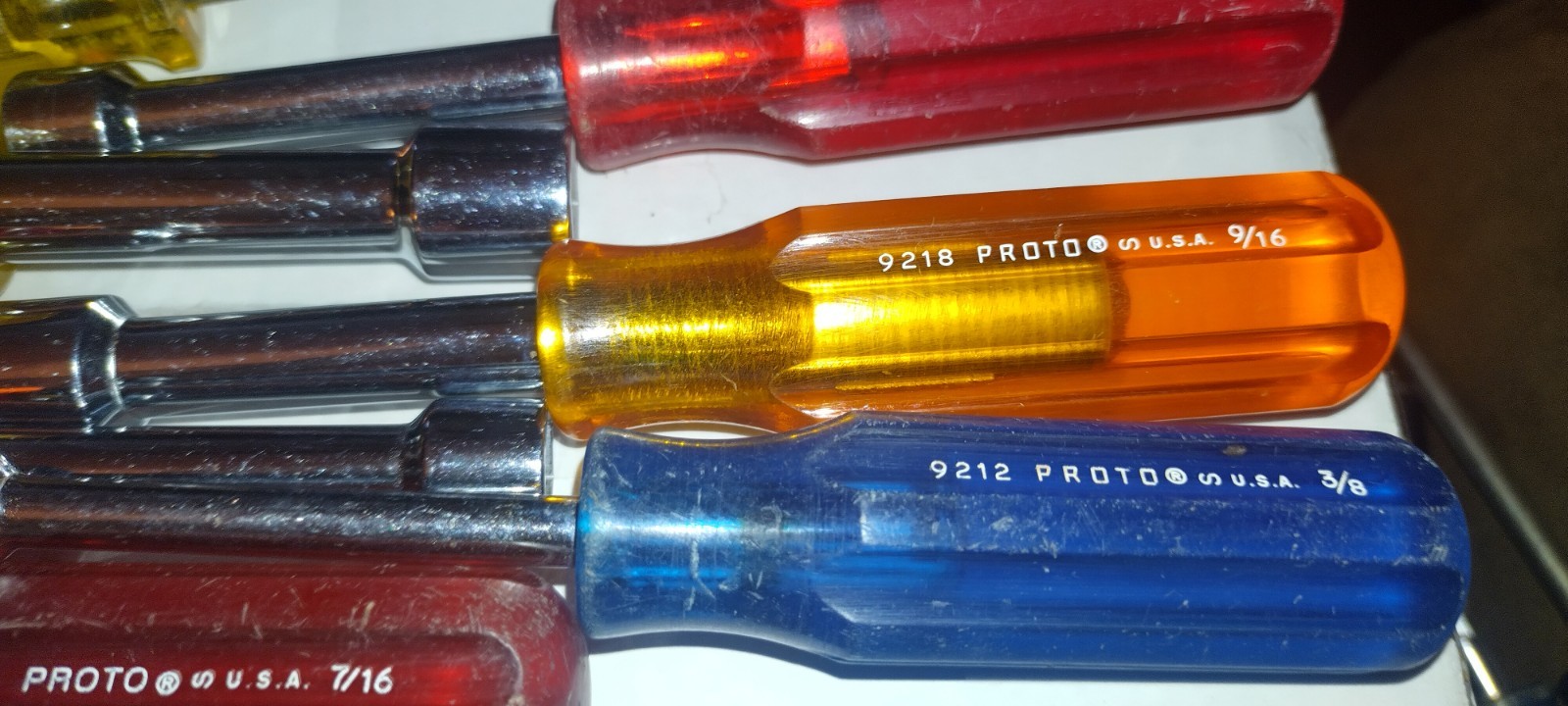 PROTO Professional 710S, 10in. Adjustable Wrench - USA - & 9 random Proto tools