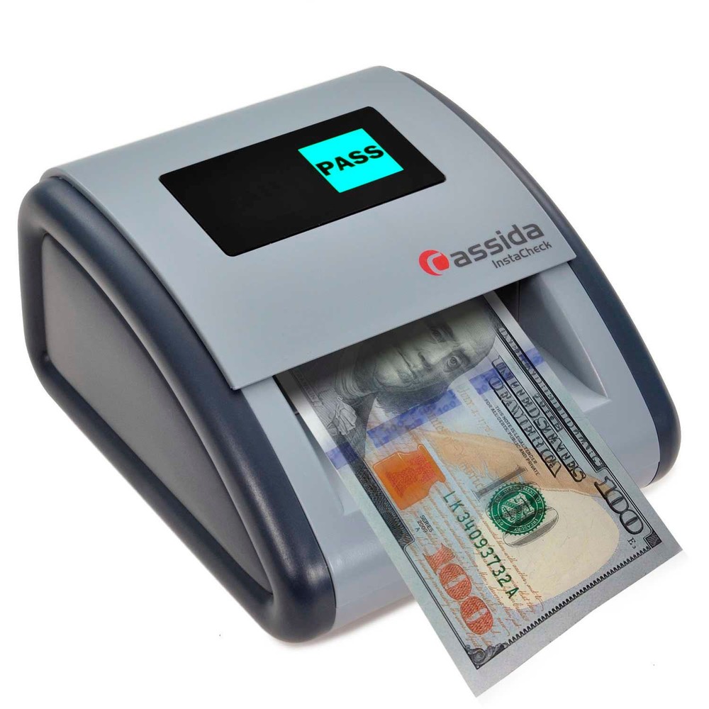 Cassida D-IC Small Footprint Easy Read Automatic Counterfeit Detector Instacheck