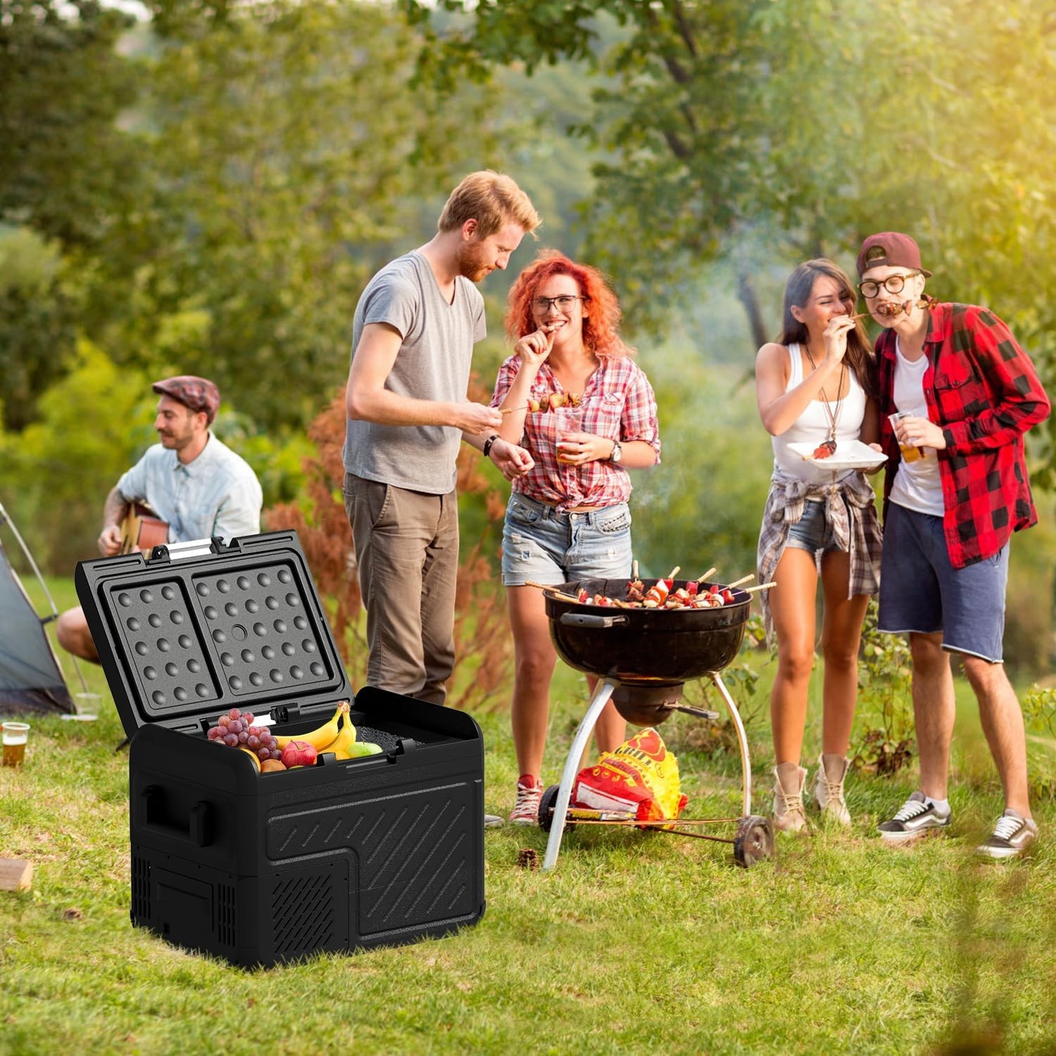 12 Volt Car Refrigerator Portable Freezer Fridge Car Compressor Refrigerator