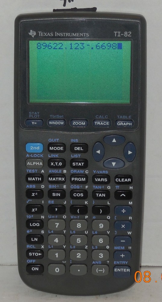 Texas Instruments TI-82 Graphing Calculator
