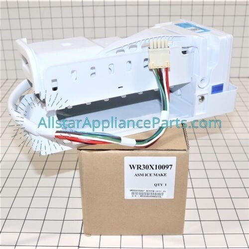 GE Refrigerator Icemaker Assembly WR30X10097