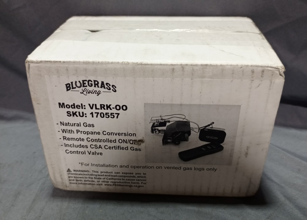 Bluegrass Living Black Plastic Remote