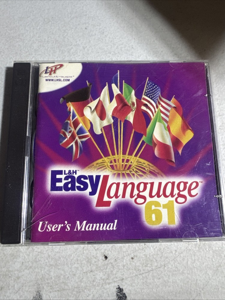 L&H EASY LANGUAGE 61 / CD-ROM / (2 Disc Set) / PC