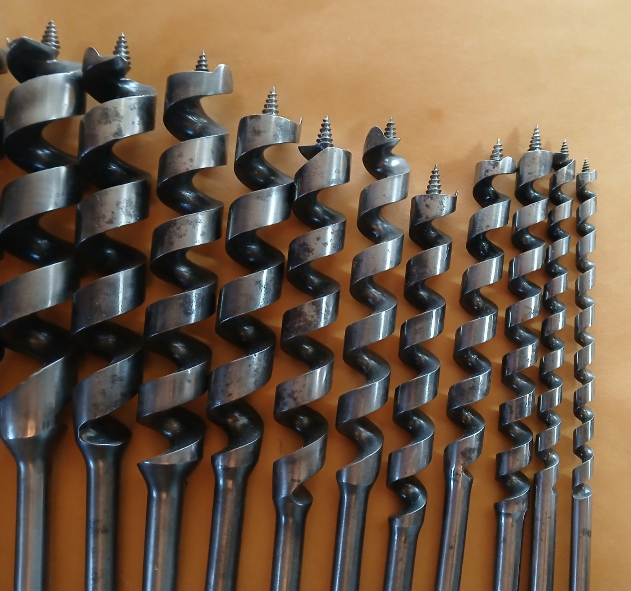 Set of 12 Fulton Bits for Bit Brace