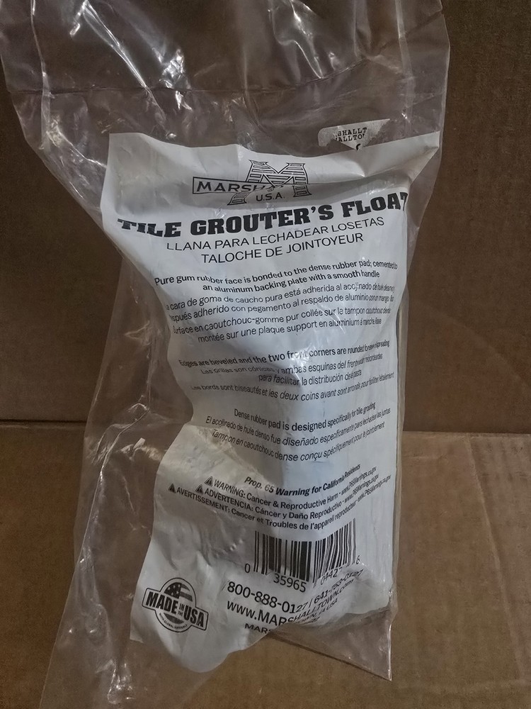 Marshalltown 43 Tile Flooring Grout Float
