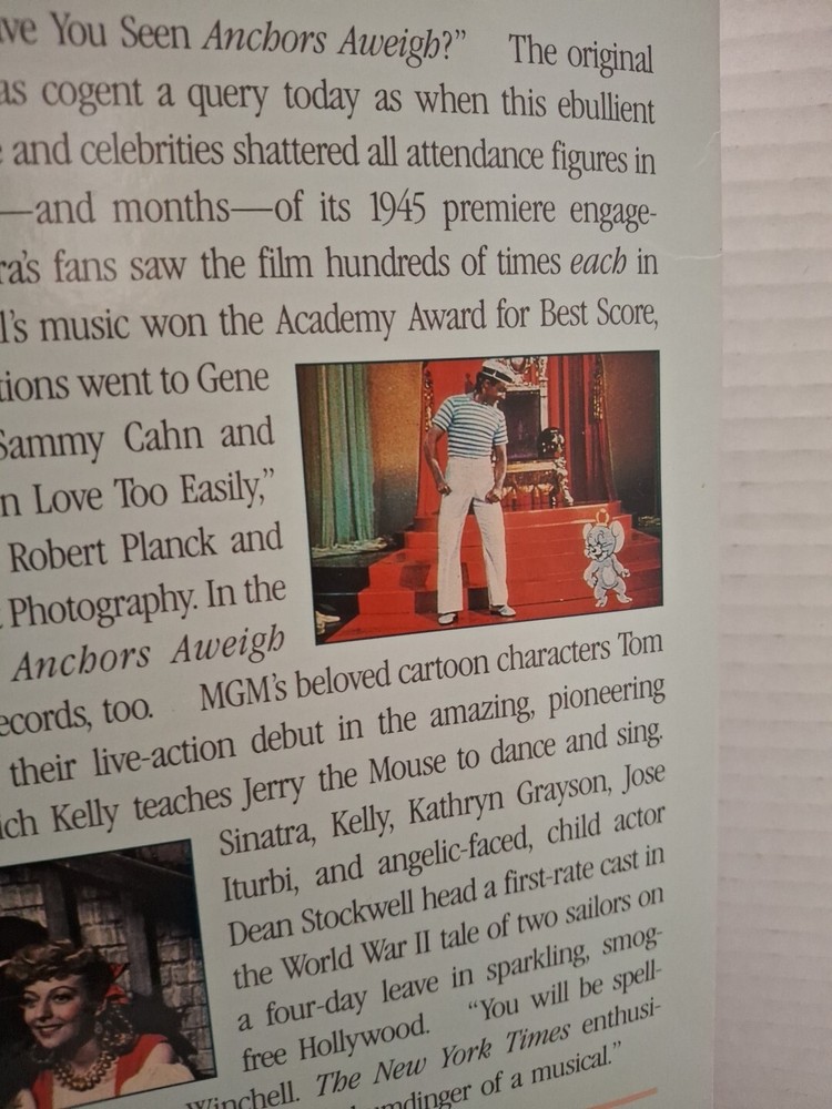 ANCHORS AWEIGH ( 1945 ,LASERDISC 2-LD )