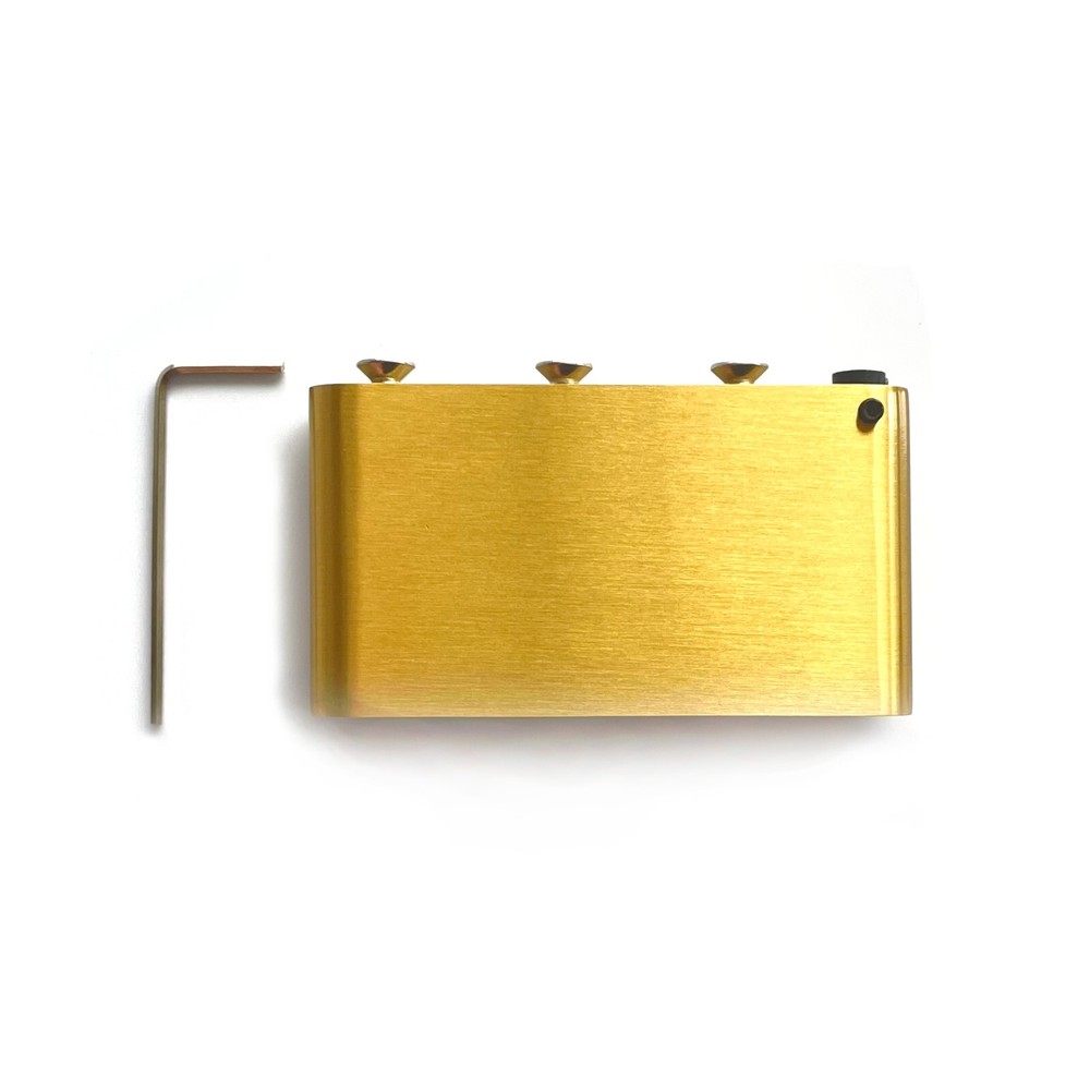 Solid Brass Strat Stratocaster Tremolo Full Block – Push in arm
