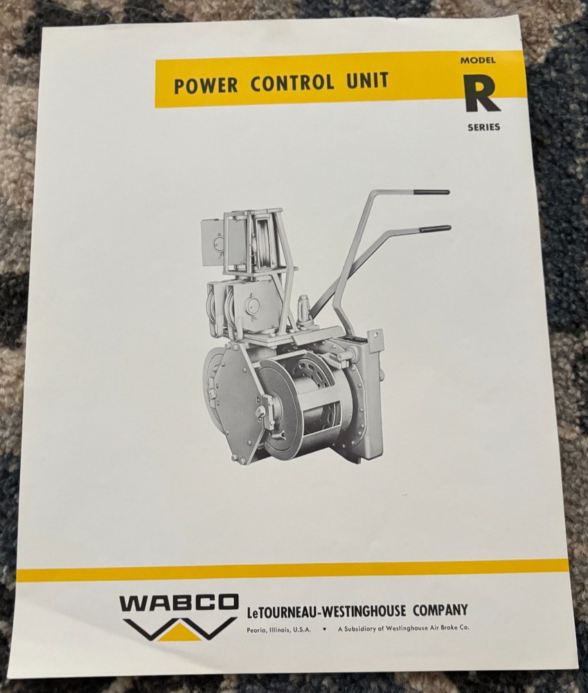 WABCO Model R Power Control Unit Brochure AMIL25