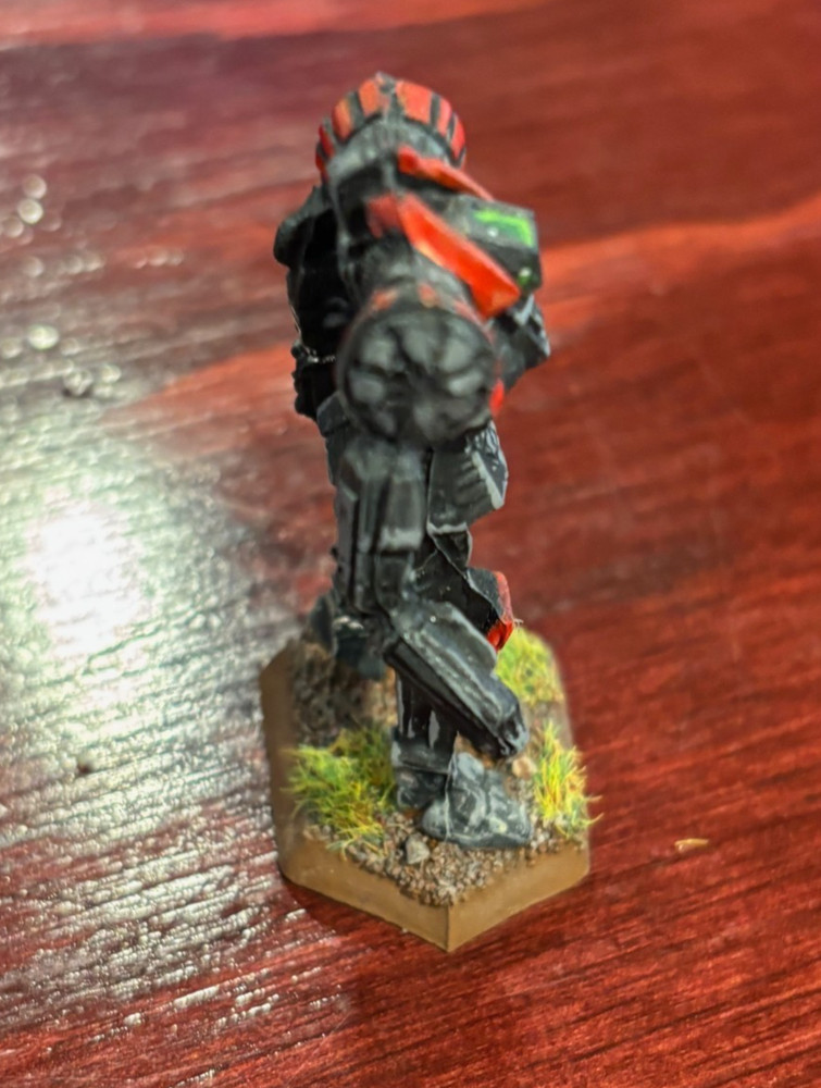 Battletech Painted Plastic Miniature "Zeus" Wolf's Dragoons Based