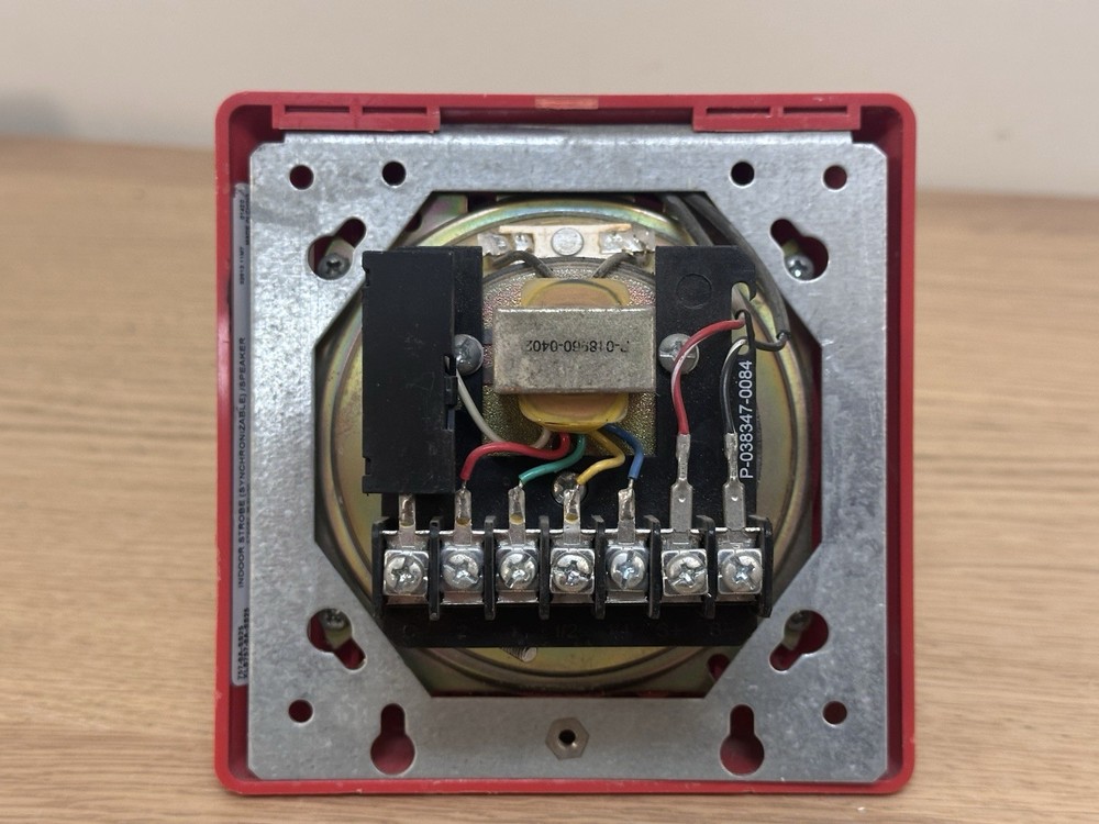 Edwards EST 757-8A-SS25 Speaker-Strobe Red